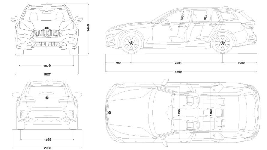 Bmw 3er Touring Motoren Und Technische Daten Bmw At