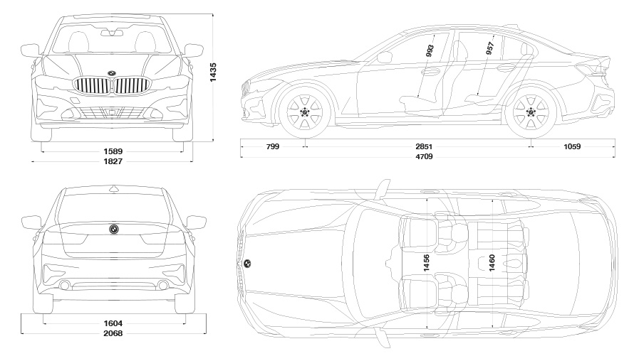 Bmw 3er Limousine Motoren Und Technische Daten Bmw At