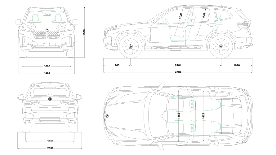 Bmw ix technische daten