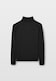 BMW M Micro Raglan-Rollkragenpullover Schwarz Schwarz