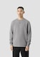 BMW M Micro Sweatshirt Crew Grau Meliert / Weiß