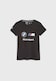 Puma BMW M Motorsport Essentials Damen Logo T-Shirt Schwarz