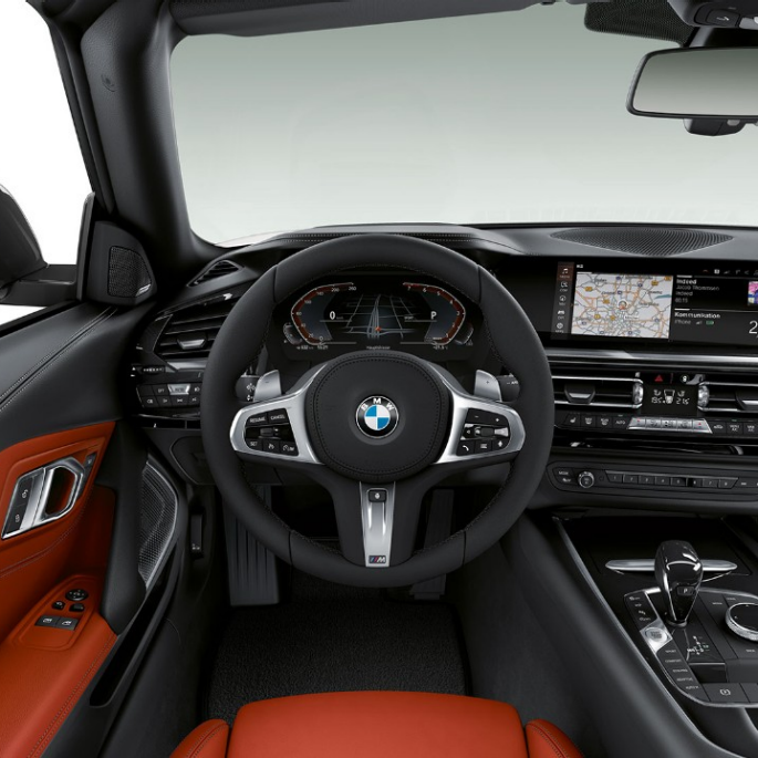 BMW Z4 Roadster Modell Sport Line BMW Z4 Roadster Modell Sport Line, Lenkrad und Fahrerplatz