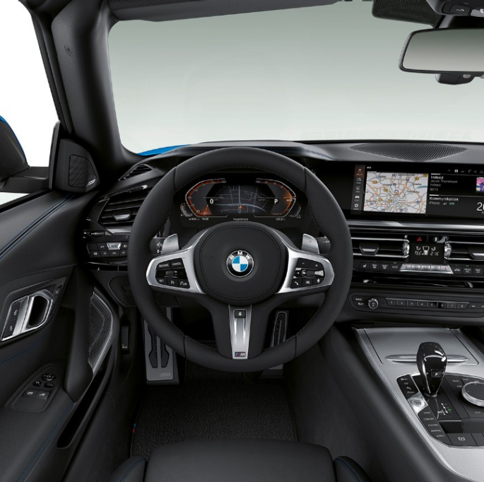 BMW Z4 Roadster Modell M Sport BMW Z4 Roadster Modell M Sport, Lenkrad und Fahrerplatz